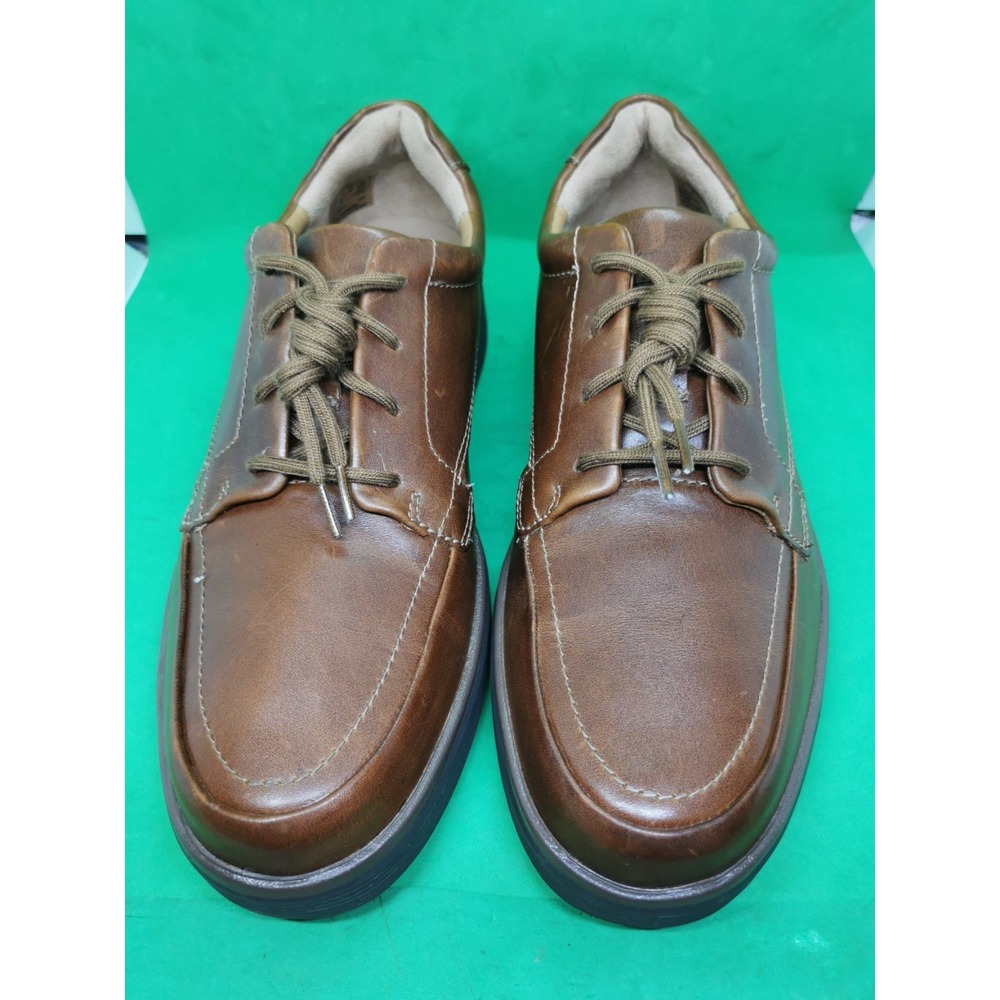 Mens Clarks Unstructured Un Abode Ease Leather Casual Lace Up Shoes Size 11.5 M - Picture 13 of 16